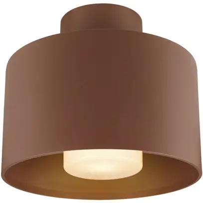 Plafoniera SLV PHOTONI CYL E27 1×13W IP65 Ø224×175mm ruggine 