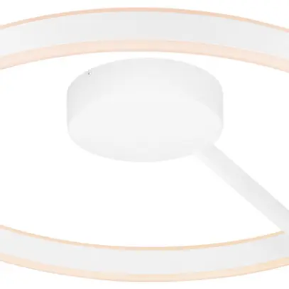 Plafonnier/applique LED SLV ONE 60 CW 23W 750lm 927/930 VAR Ø600 blanc 
