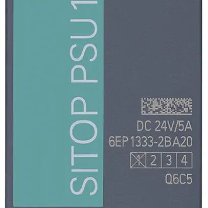 Alimentazione Siemens SITOP PSU100S, IN:120/230VAC, OUT:24VDC/5A 