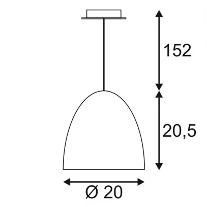 Pendelleuchte SLV PARA CONE 20 E27 60W rund IP20 kupferfarben/gebürstet 