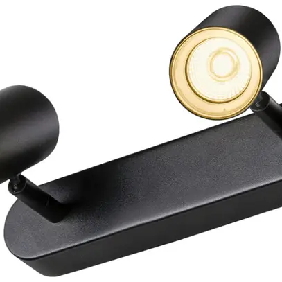 LED-Spot SLV NOBLO 12W 1460lm 930 DIM 240×105×127mm schwarz 2×Spot 