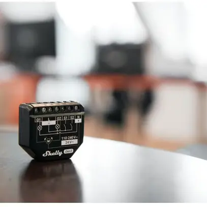 Shelly Plus 2PM Gen3 Switch WiFi Attuat. Mis. Comm. WLAN 2x10 A Bluetooth 