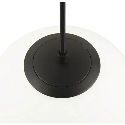 Luminaire suspendu SLV SUN 20 E27 1×40W Ø200mm noir 