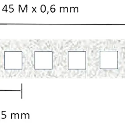 Nastro perforato ELBRO, zincato, lungo 45m, 17×0.6mm 