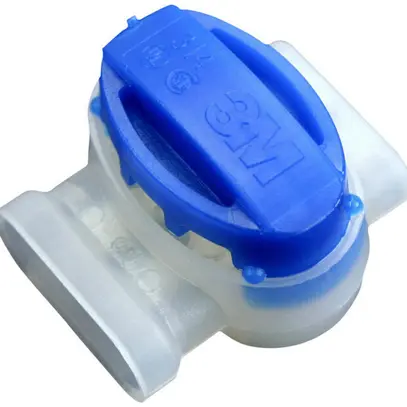 Connettore a bottone 3M Scotchlok 0.5…1.5mm² 14…22 AWG 600V 15A blu per 3L 
