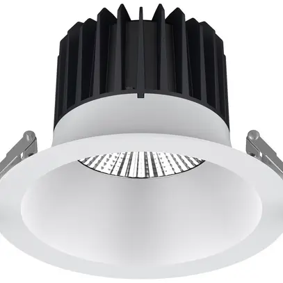 EB-LED-Spot maxLUCE ATMO 150 18W 1860lm 3000…4000K IP44 1-10V DALI2 Ø150mm weiss 