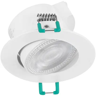 Spot LED INC Sylvania SYLSPOT 4.8W 500lm 830 IP44 38° Ø87 blanc 