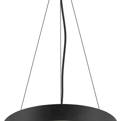 Plafonnier/applique LED SLV DECONA 42 23W 2170lm 927/930 IP44 VAR Ø420 noir 