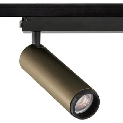 Spot LED SLV GRIP M 1×20W 1900lm 930 42° REG AD1PH Ø43×147mm bronzo 