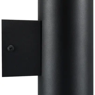 LED-Wandleuchte Sylvania SylDeco Round GU10 2×35W IP54 Ø76×195mm schwarz 