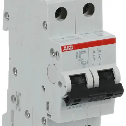 Disjoncteur ABB S202M-B6 6A B 10kA 