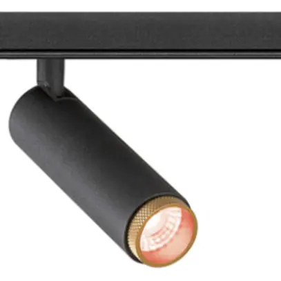LED-Spot SLV GRIP S 1×9.8W 350lm 920…930 29° DALI 48V AD Ø30×101mm schwarz 