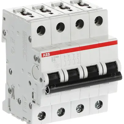 Disjoncteur ABB S204M-B6 6A B 10kA 