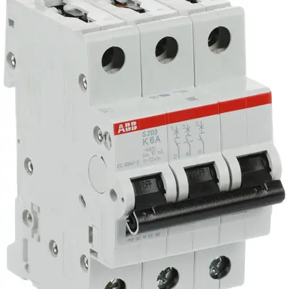 Disjoncteur ABB S203-K6 6A 6kA 