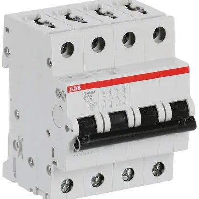 Disjoncteur ABB S204M-B63 63A B 10kA 