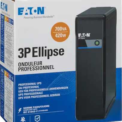 Alimentazione UPS Eaton 3P Ellipse 161…284V 161…284V 700VA offline 4×C13 