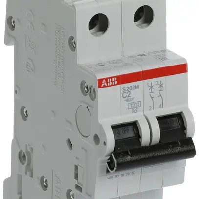 Disjoncteur ABB S202M-C2 2A C 10kA 