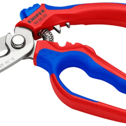Elektrikerschere KNIPEX 45° 160mm 0.5…6 mm²/10…25mm² 