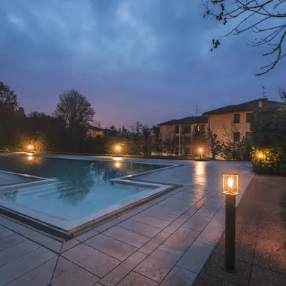 Lampadaire SLV PHOTONIA, E27 60W verre clair IP55 anthracite 