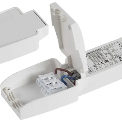 Décharge de traction SLV borne 3 pôles 36×34×23mm en matière synthétique blanc 