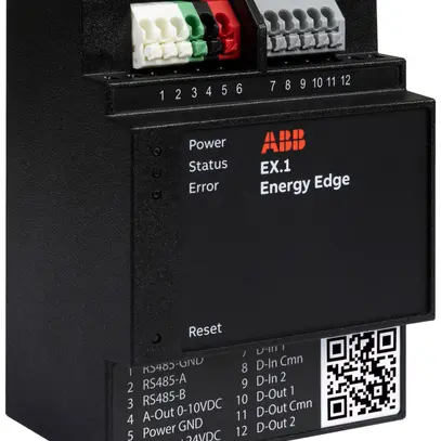 Gateway AMD ABB EX.1 Energy  Edge 24VDC 2DI/2DO/1AI RS-485 4UM 