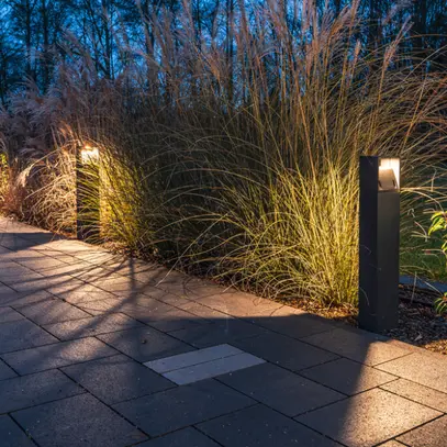 Lampadaire LED SLV LOGS 70, 6W 330lm 3000K IP44 anthracite 