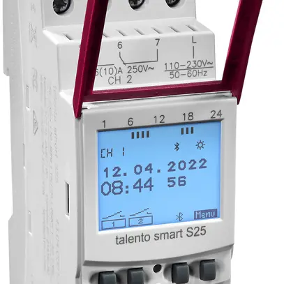 Timer digitale AMD talento smart S25, 2 canali 110/230VAC 