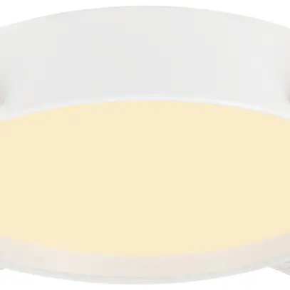 Plafonnier/applique LED SLV DECONA 30 18W 1600lm 927/930 IP44 VAR Ø300 blanc 