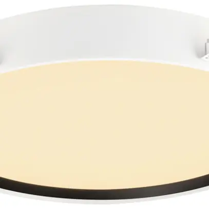 Plafonnier/applique LED SLV DECONA 42 23W 2260lm 927/930 IP44 VAR Ø420 noir 