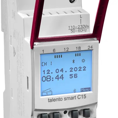 Timer digitale AMD talento smart C15, 1 canale 110/230VAC 