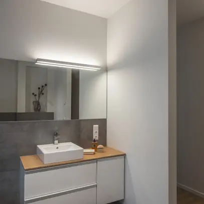 Lampada a muro LED SLV SEDO, 22W 2100lm 3000K vetro satinato IP20 alu 