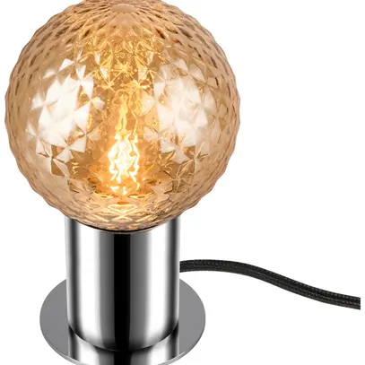 Luminaire de table SLV VARYT E14 1×6W interrupteur Ø90×90mm chrome 