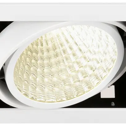 LED-Downlight SLV KADUX 27W 3350lm 940 30° DALI 195×195mm weiss 