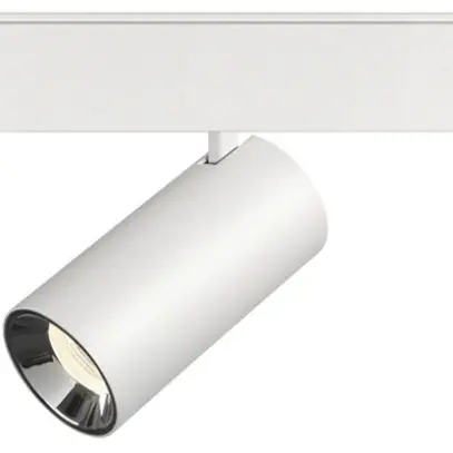 Spot LED SLV NUMINOS S 1×16W 1170lm 940 55° DALI 48V AD Ø60mm blanc/argent 