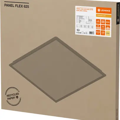 LED-Panelleuchte LEDVANCE PL FLEX 625 UGR 32W 5160lm 830 IP20/40 weiss 