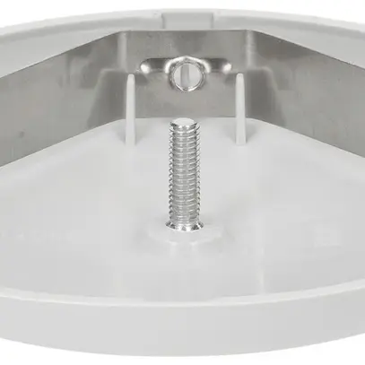 Rosetta di copertura MH clip a molla Ø95×13mm grigio chiaro 