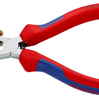 Pinza spellafili KNIPEX 5mm/10mm² 160mm cromato con coperture multicomponente 