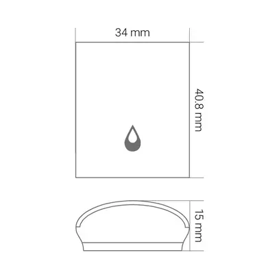 Capteur d'eau KnockautX, par BRELAG 