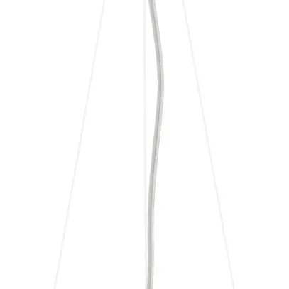 Kit de suspension à corde SLV DECONA acier 1500mm blanc 
