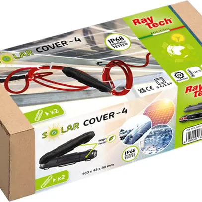 Manchon de jonction Raytech SOLARCOVER-4 avec gel 164×43×30mm IP68 2 pièces 