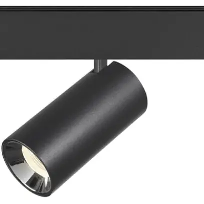 Spot LED SLV NUMINOS S 1×16W 1170lm 940 55° DALI 48V AD Ø60mm nero/argento 