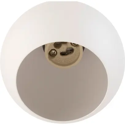 Lampada sospesa SLV LIGHT EYE 90 AD1PH GU10 1×6W REG Ø89mm bianco 