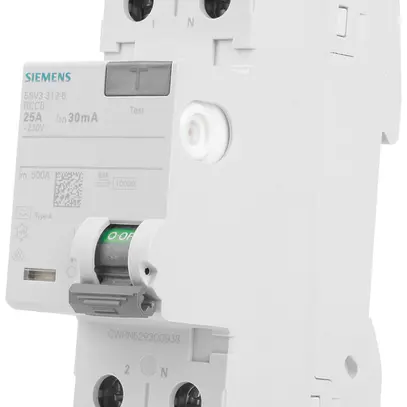 Interruttore differenziale Siemens SENTRON 1LN 30mA/25A tipoA 