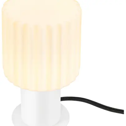 Luminaire de table SLV VARYT E14 1×6W interrupteur Ø90×90mm blanc 