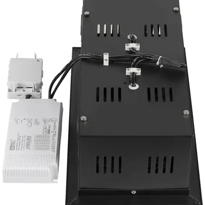 Downlight LED SLV KADUX 2×27W 3150lm 930 30° DALI 370×195mm noir 