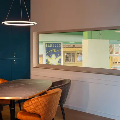 Luminaire suspendu LED SLV ONE FLAT 23W 1900lm 927/930 VAR Ø600 blanc 