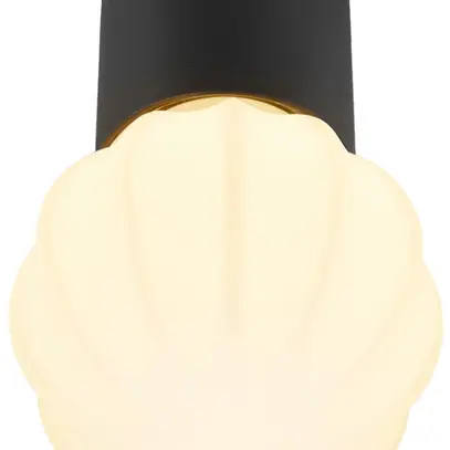 Plafonnier SLV VARYT E14 1×6W IP44 VAR Ø76×80mm noir 