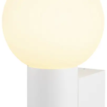 Applique SLV VARYT E14 1×6W IP44 REG 119×60×80mm bianco 