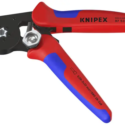 Pince à sertir KNIPEX Preci-Force 180mm 0.08…2×10mm² 