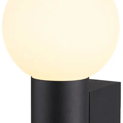 Applique SLV VARYT E14 1×6W IP44 REG 119×60×80mm nero 